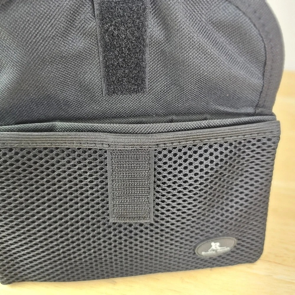 Buddy Pouch Wallet‎ For Running Walking - Magnetic To Waistband Black Workout